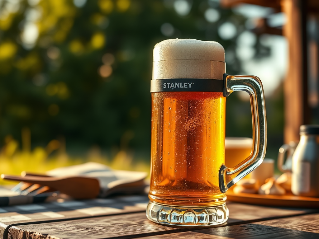 STANLEY Insulated Beer Stein: Keep Drinks Cold for Hours